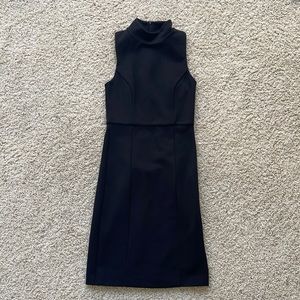 French Connection Sleeveless Mock Neck Black Dress - Size 4